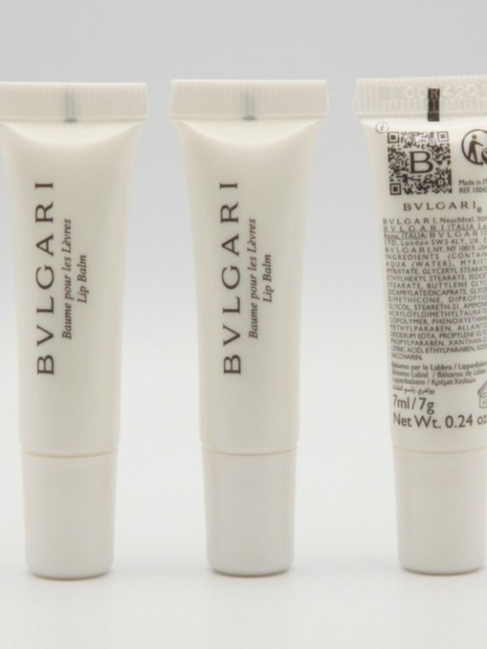 BVLGARI Lip Balm SET OF 3!!